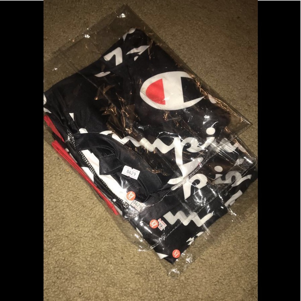 Woman champion two piece outfit